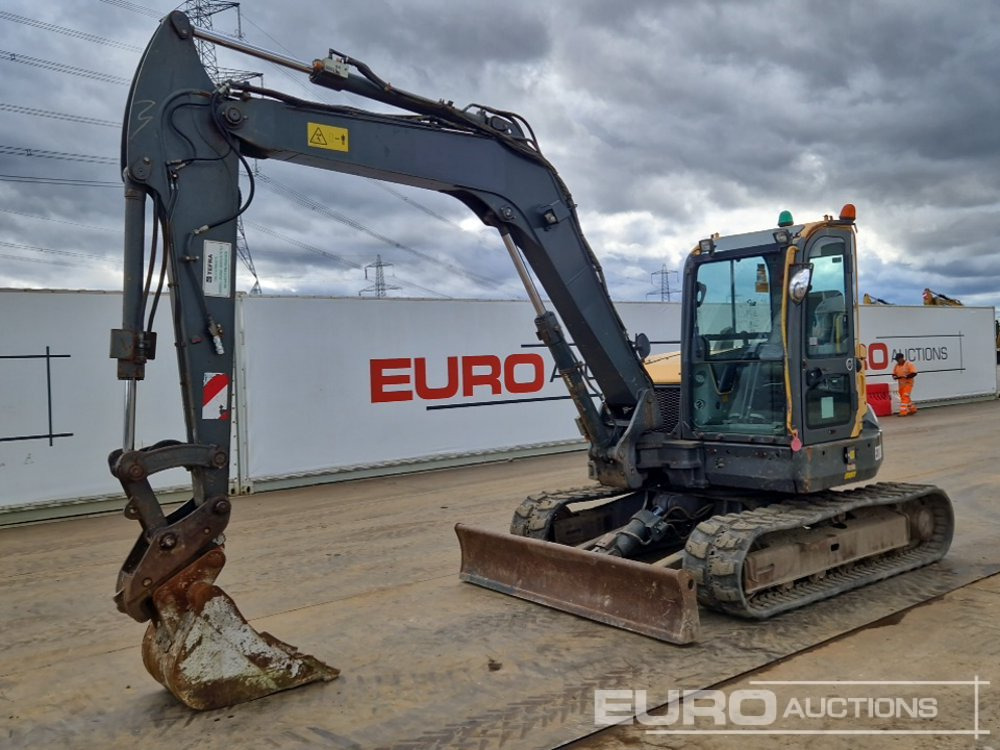 2015 Volvo ECR88D - Minibagger: das Bild 1 2015 Volvo ECR88D - Minibagger: das Bild 1