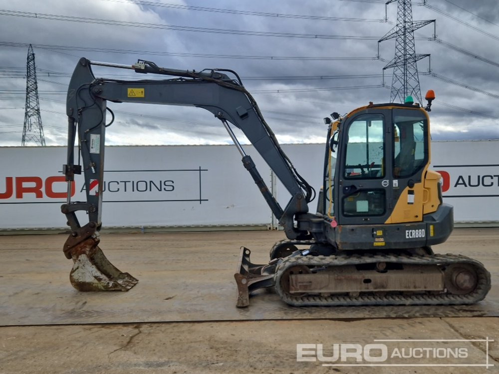2015 Volvo ECR88D - Minibagger: das Bild 2 2015 Volvo ECR88D - Minibagger: das Bild 2