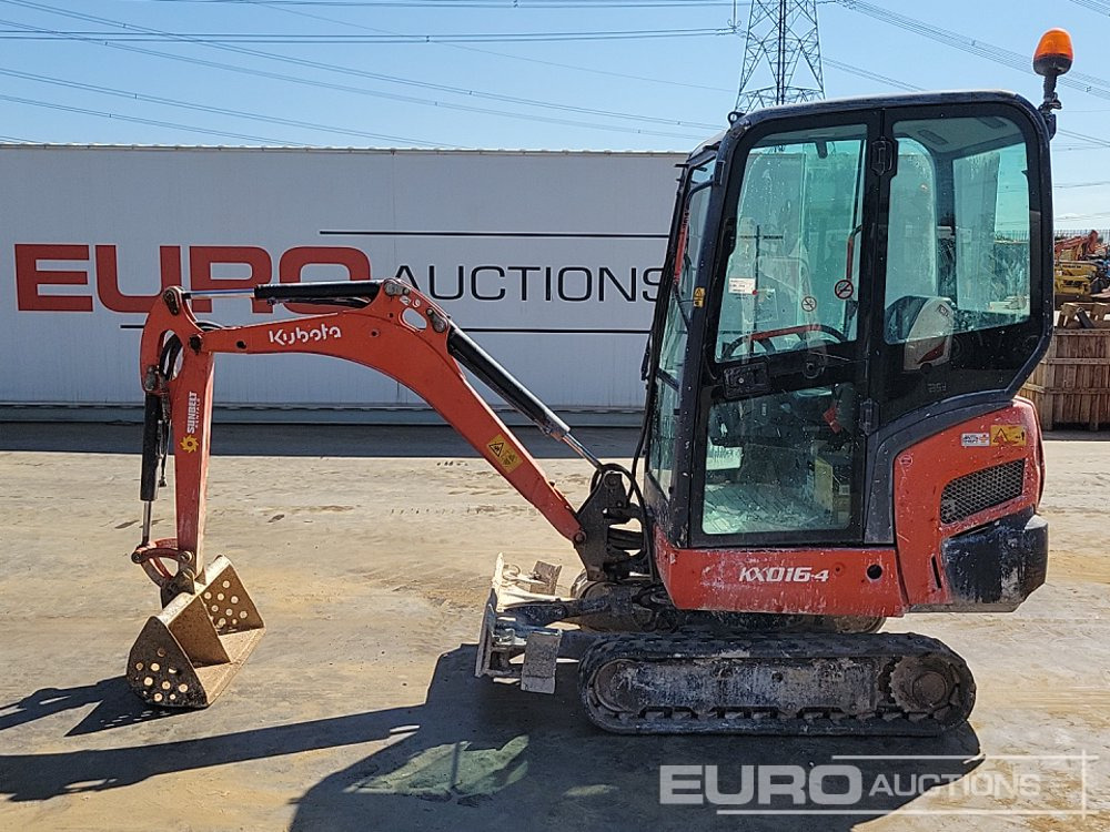 2016 Kubota KX016-4 - Minibagger: das Bild 2 2016 Kubota KX016-4 - Minibagger: das Bild 2