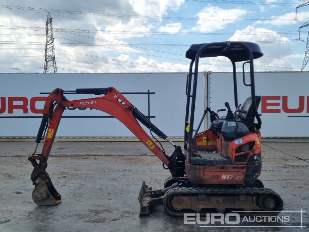 2016 Kubota U17-3A - Minibagger: das Bild 2 2016 Kubota U17-3A - Minibagger: das Bild 2