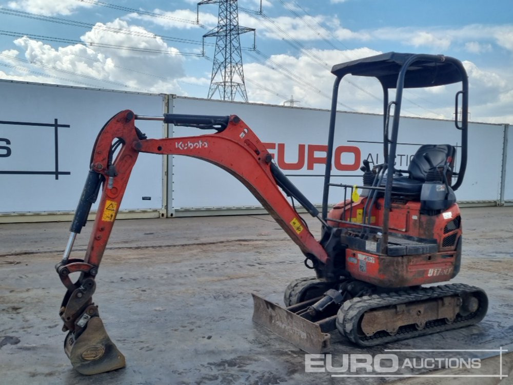 2016 Kubota U17-3A - Minibagger: das Bild 1 2016 Kubota U17-3A - Minibagger: das Bild 1