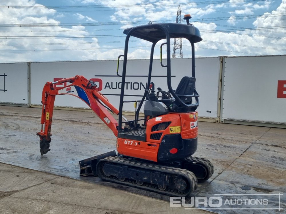 2016 Kubota U17-3A - Minibagger: das Bild 3 2016 Kubota U17-3A - Minibagger: das Bild 3