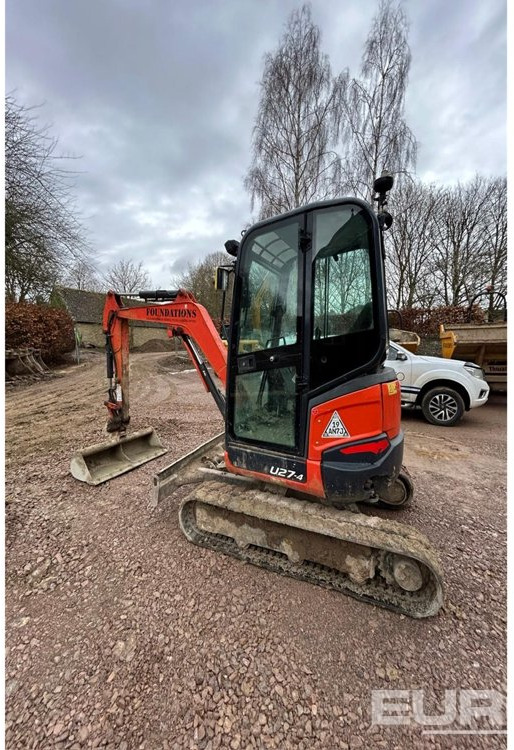2016 Kubota U27-4 - Minibagger: das Bild 1 2016 Kubota U27-4 - Minibagger: das Bild 1