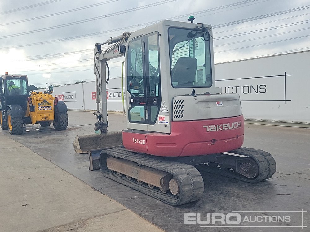 2016 Takeuchi TB153FR - Minibagger: das Bild 3 2016 Takeuchi TB153FR - Minibagger: das Bild 3