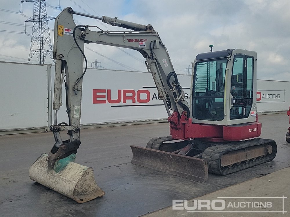 2016 Takeuchi TB153FR - Minibagger: das Bild 1 2016 Takeuchi TB153FR - Minibagger: das Bild 1