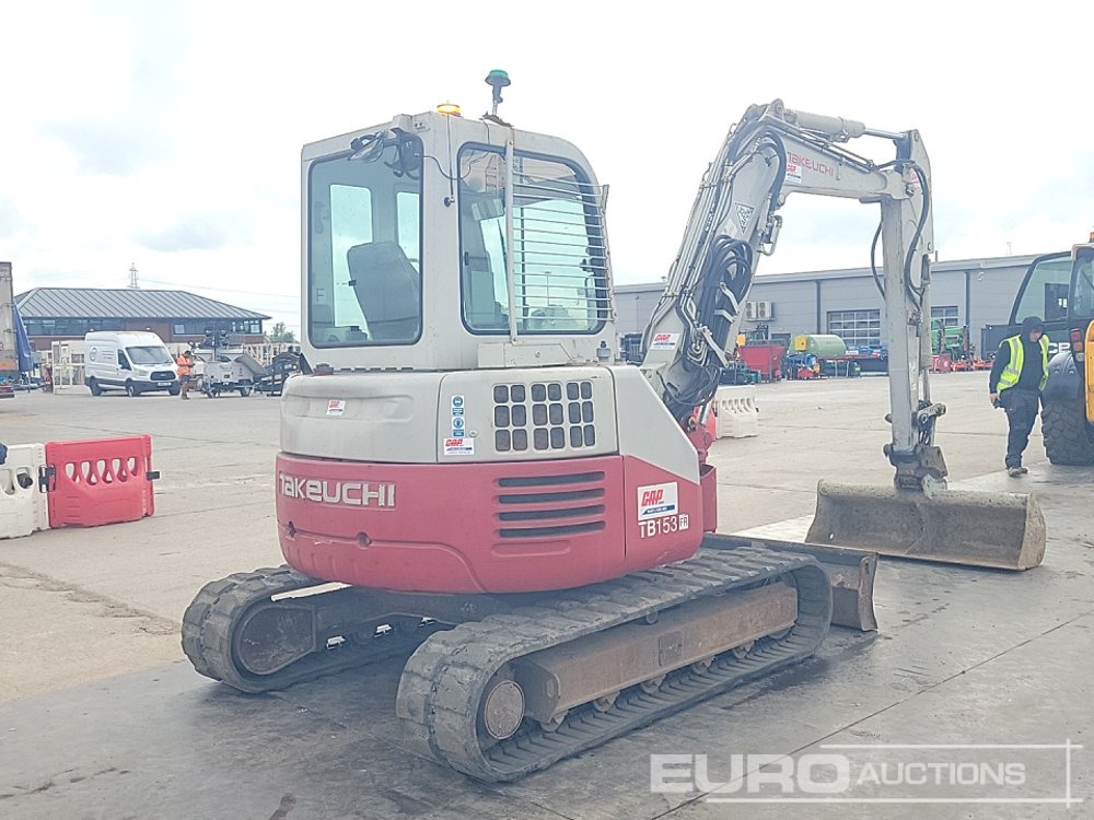 2016 Takeuchi TB153FR - Minibagger: das Bild 5 2016 Takeuchi TB153FR - Minibagger: das Bild 5