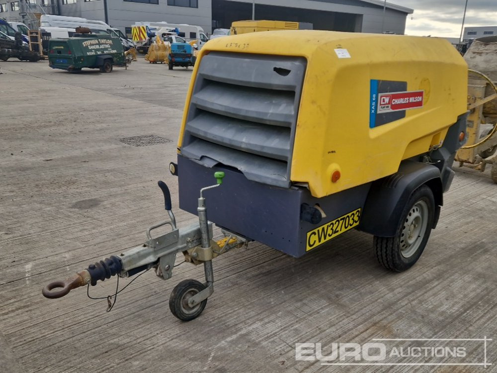 2017 Atlas Copco XAS 68 - Luftkompressor: das Bild 1 2017 Atlas Copco XAS 68 - Luftkompressor: das Bild 1