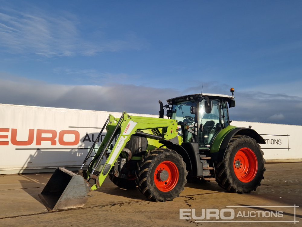 2017 Claas 650 ARION - Traktor: das Bild 1 2017 Claas 650 ARION - Traktor: das Bild 1