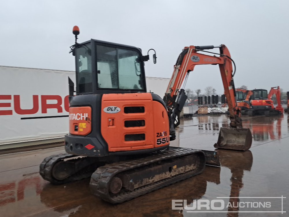 2017 Hitachi ZX55U-5A CLR - Minibagger: das Bild 5 2017 Hitachi ZX55U-5A CLR - Minibagger: das Bild 5