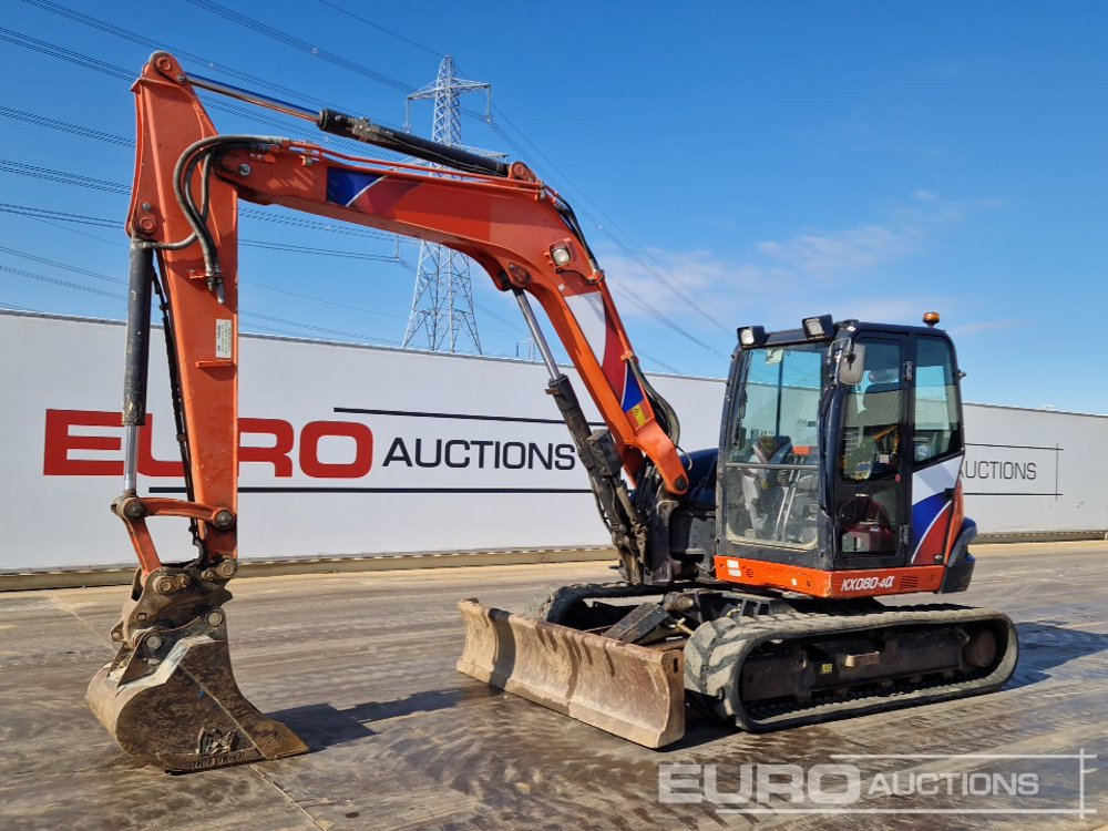 2017 Kubota KX080-4A - Minibagger: das Bild 1 2017 Kubota KX080-4A - Minibagger: das Bild 1