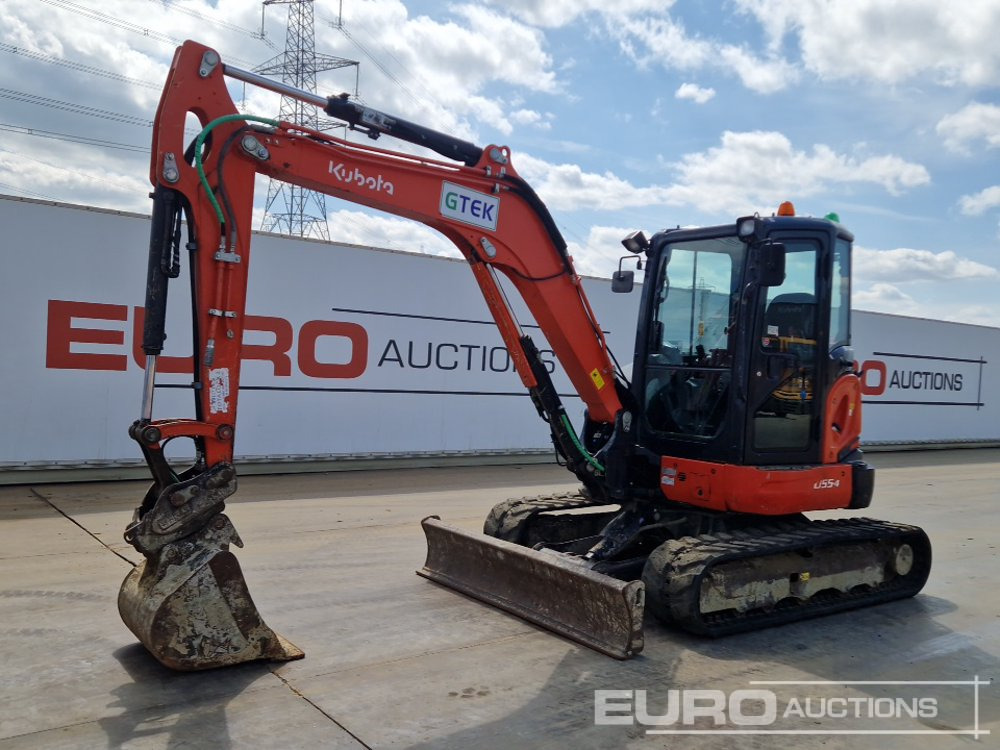 2017 Kubota U55-4 - Minibagger: das Bild 1 2017 Kubota U55-4 - Minibagger: das Bild 1