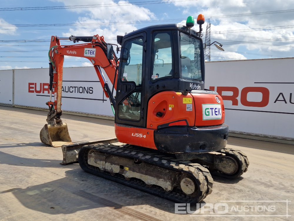 2017 Kubota U55-4 - Minibagger: das Bild 3 2017 Kubota U55-4 - Minibagger: das Bild 3