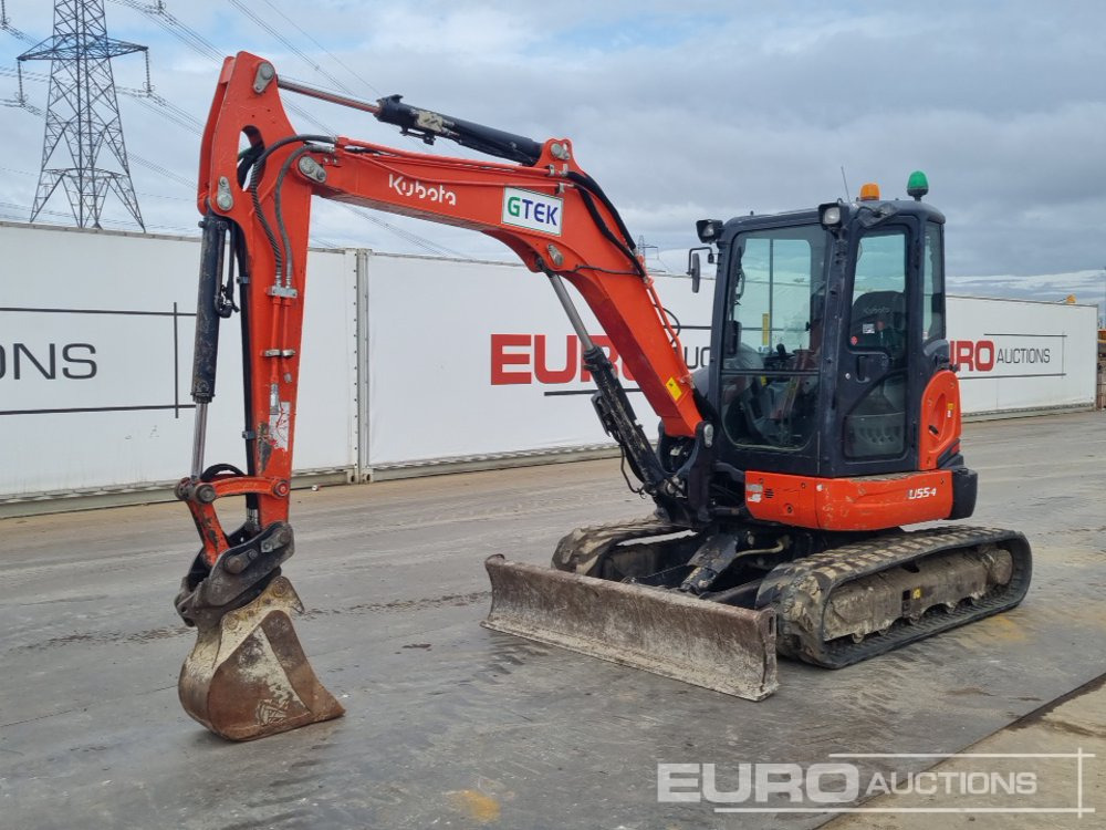 2017 Kubota U55-4 - Minibagger: das Bild 1 2017 Kubota U55-4 - Minibagger: das Bild 1