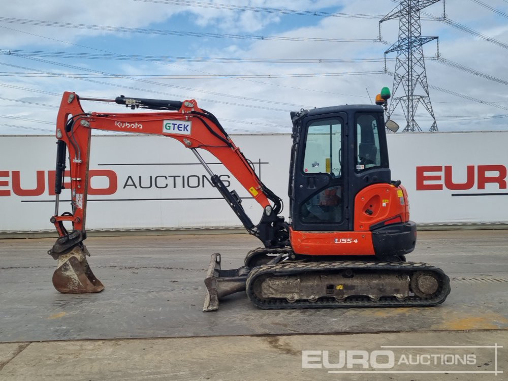 2017 Kubota U55-4 - Minibagger: das Bild 2 2017 Kubota U55-4 - Minibagger: das Bild 2