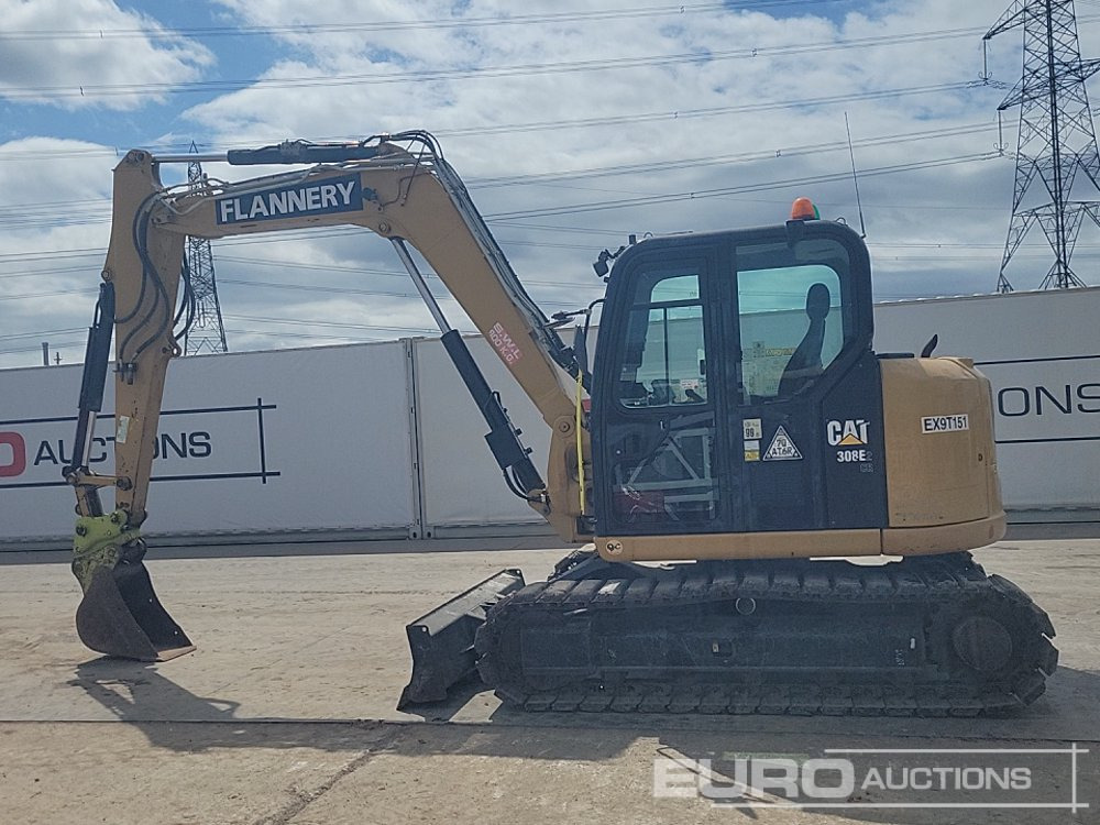 2018 CAT 308E2 CR - Minibagger: das Bild 2 2018 CAT 308E2 CR - Minibagger: das Bild 2