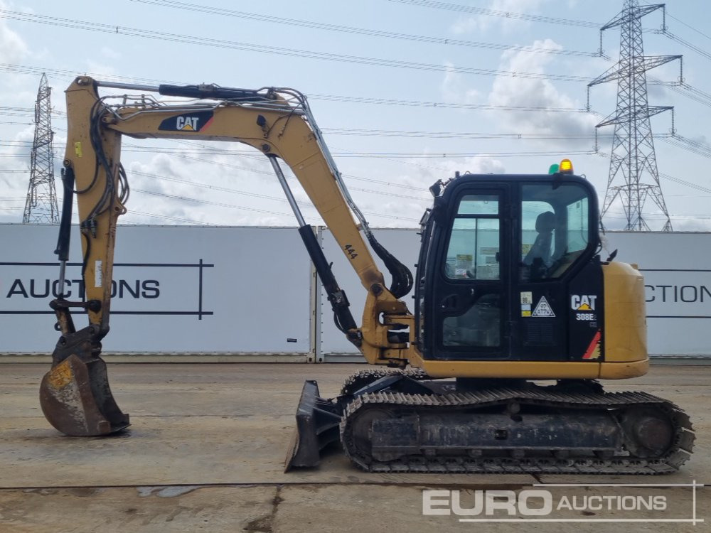 2018 CAT 308E2 CR - Minibagger: das Bild 2 2018 CAT 308E2 CR - Minibagger: das Bild 2