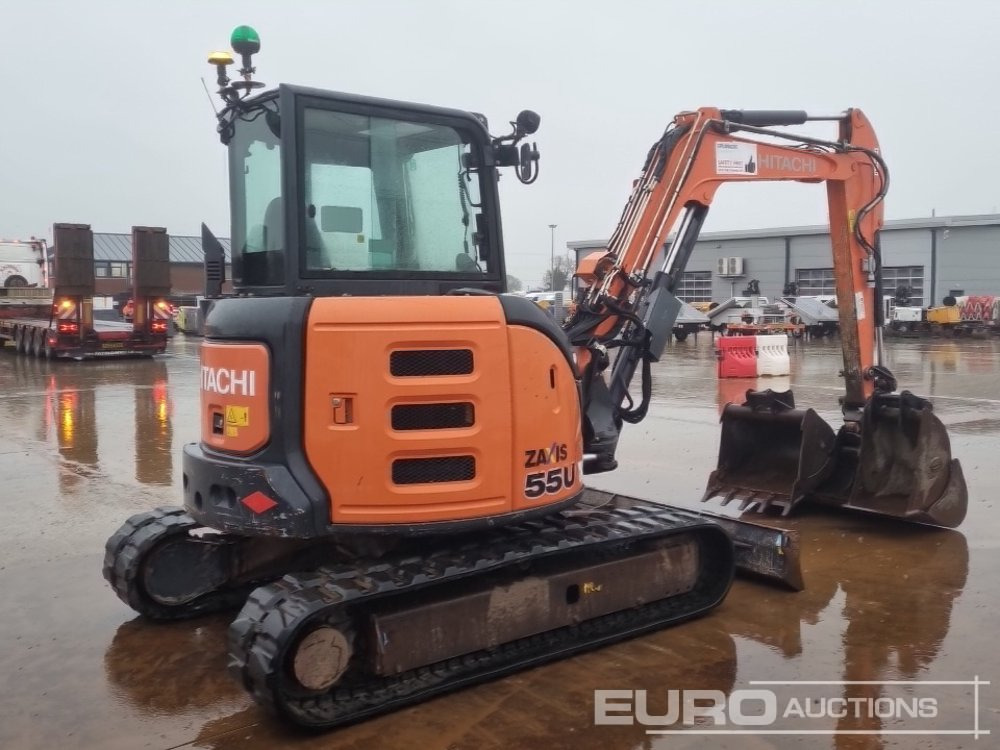 2018 Hitachi ZX55U-5A CLR - Minibagger: das Bild 5 2018 Hitachi ZX55U-5A CLR - Minibagger: das Bild 5