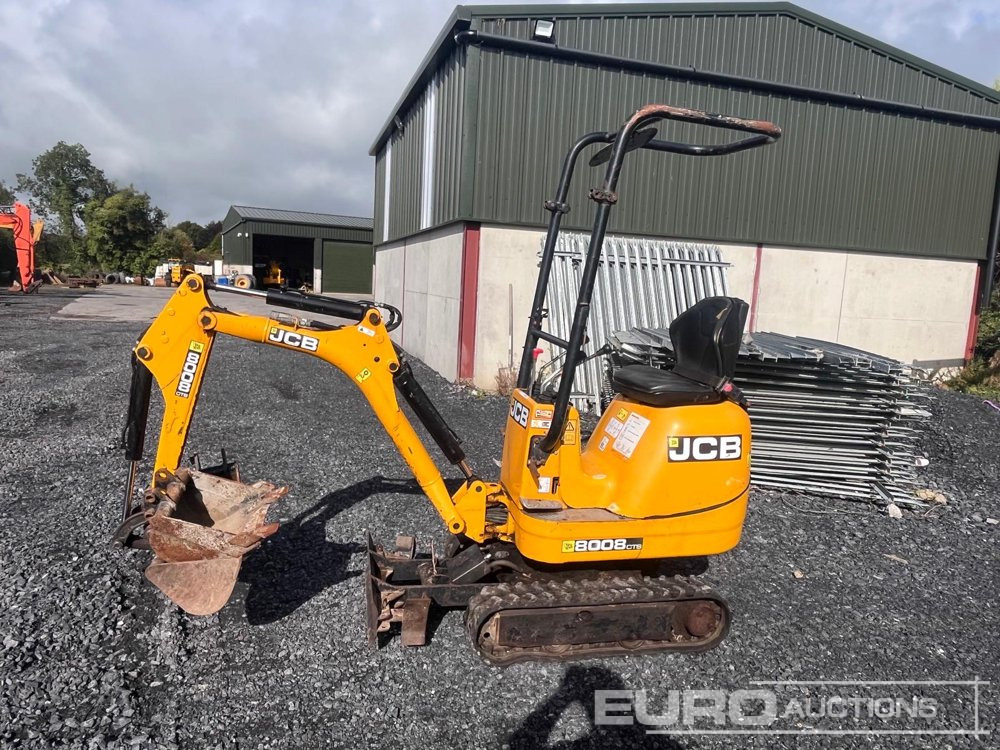 2018 JCB 8008CTS - Minibagger: das Bild 1 2018 JCB 8008CTS - Minibagger: das Bild 1