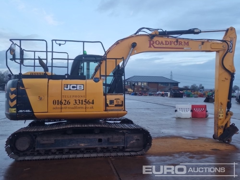 Kettenbagger 2018 JCB JS145LC: das Bild 6