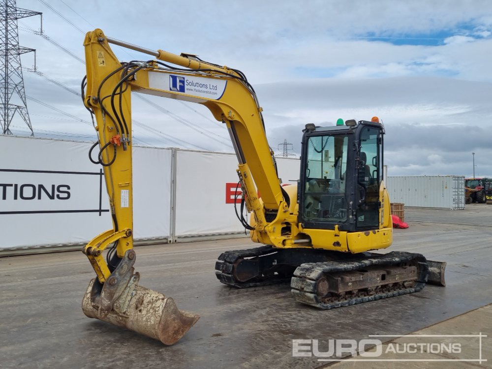 2018 Komatsu PC80MR-5 - Minibagger: das Bild 1 2018 Komatsu PC80MR-5 - Minibagger: das Bild 1