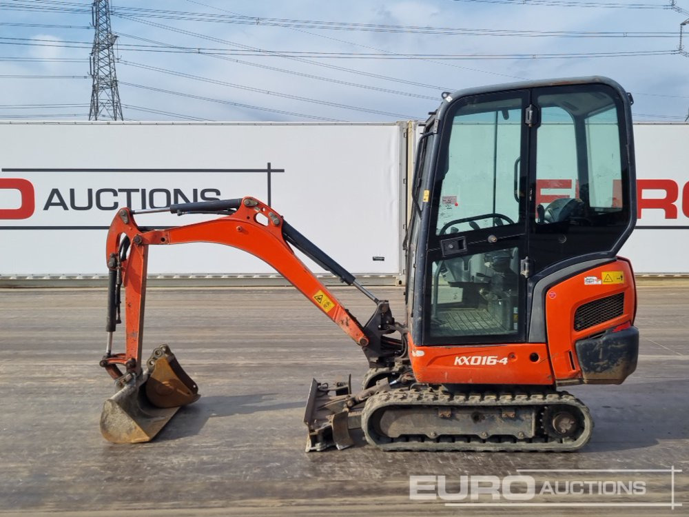 2018 Kubota KX016-4 - Minibagger: das Bild 2 2018 Kubota KX016-4 - Minibagger: das Bild 2