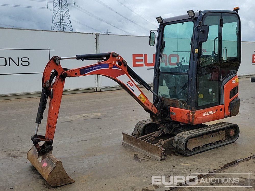 2018 Kubota KX016-4 - Minibagger: das Bild 1 2018 Kubota KX016-4 - Minibagger: das Bild 1
