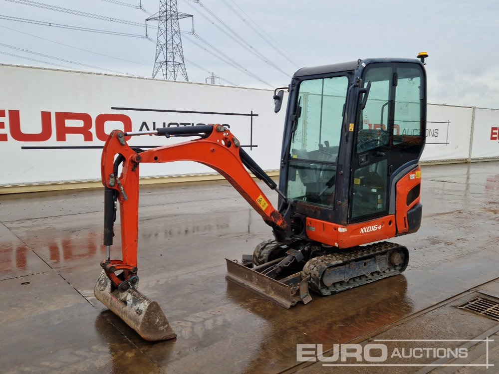 2018 Kubota KX016-4 - Minibagger: das Bild 1 2018 Kubota KX016-4 - Minibagger: das Bild 1