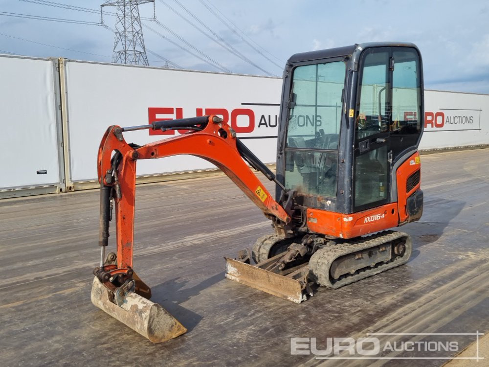 2018 Kubota KX016-4 - Minibagger: das Bild 1 2018 Kubota KX016-4 - Minibagger: das Bild 1