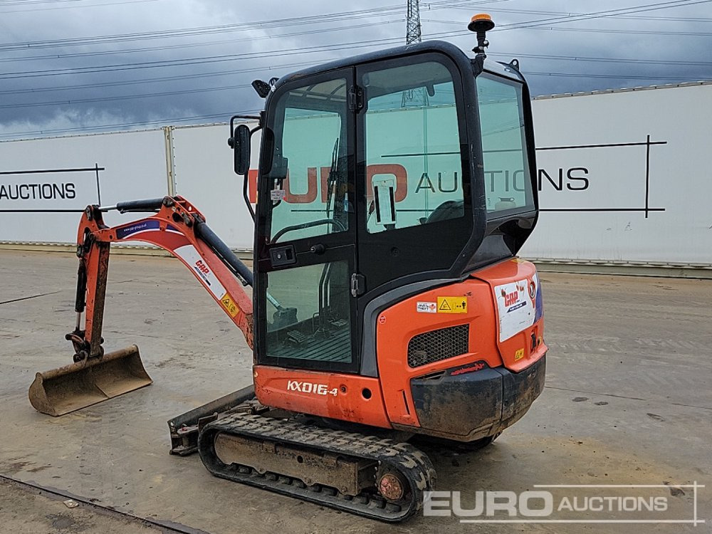 2018 Kubota KX016-4 - Minibagger: das Bild 3 2018 Kubota KX016-4 - Minibagger: das Bild 3