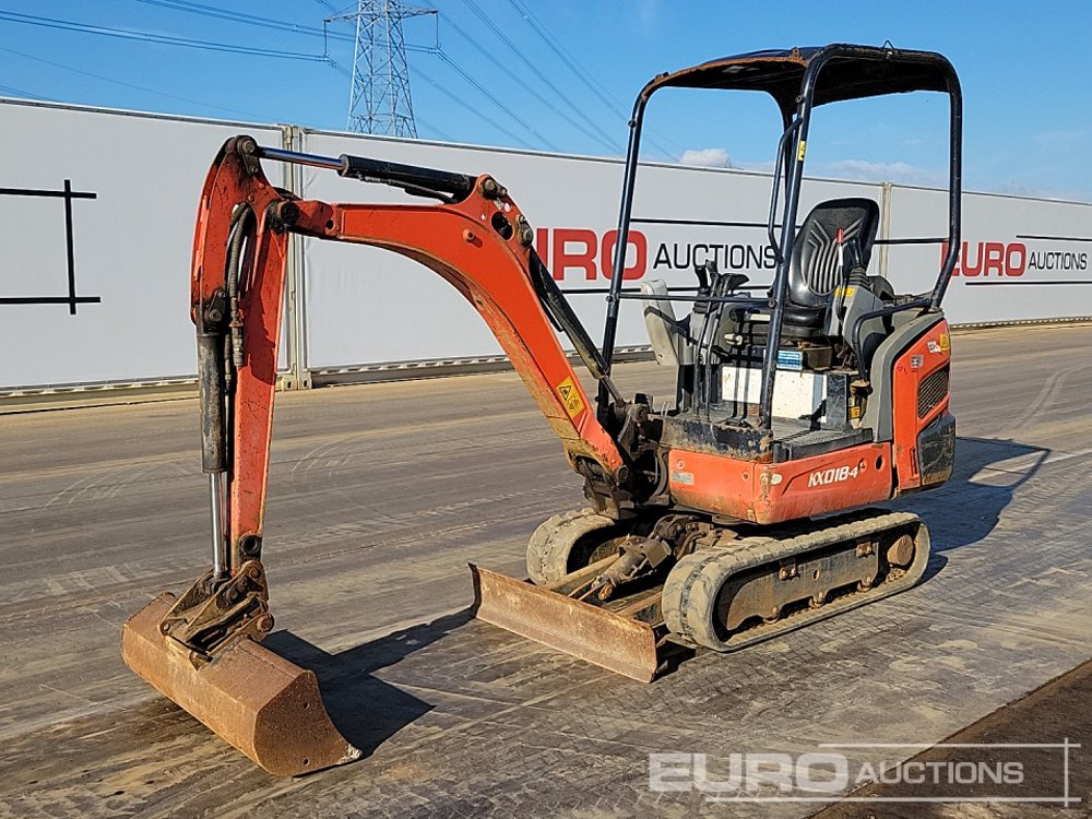 2018 Kubota KX018-4 - Minibagger: das Bild 1 2018 Kubota KX018-4 - Minibagger: das Bild 1