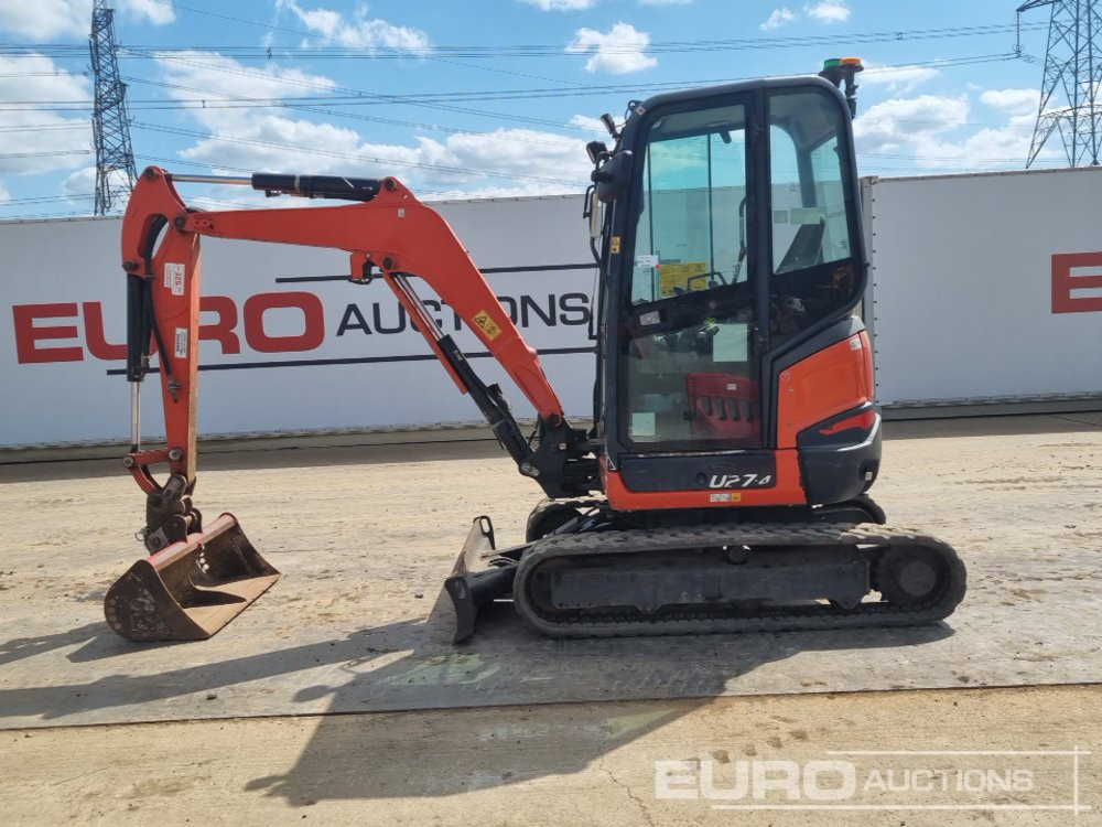2018 Kubota U27-4 - Minibagger: das Bild 2 2018 Kubota U27-4 - Minibagger: das Bild 2