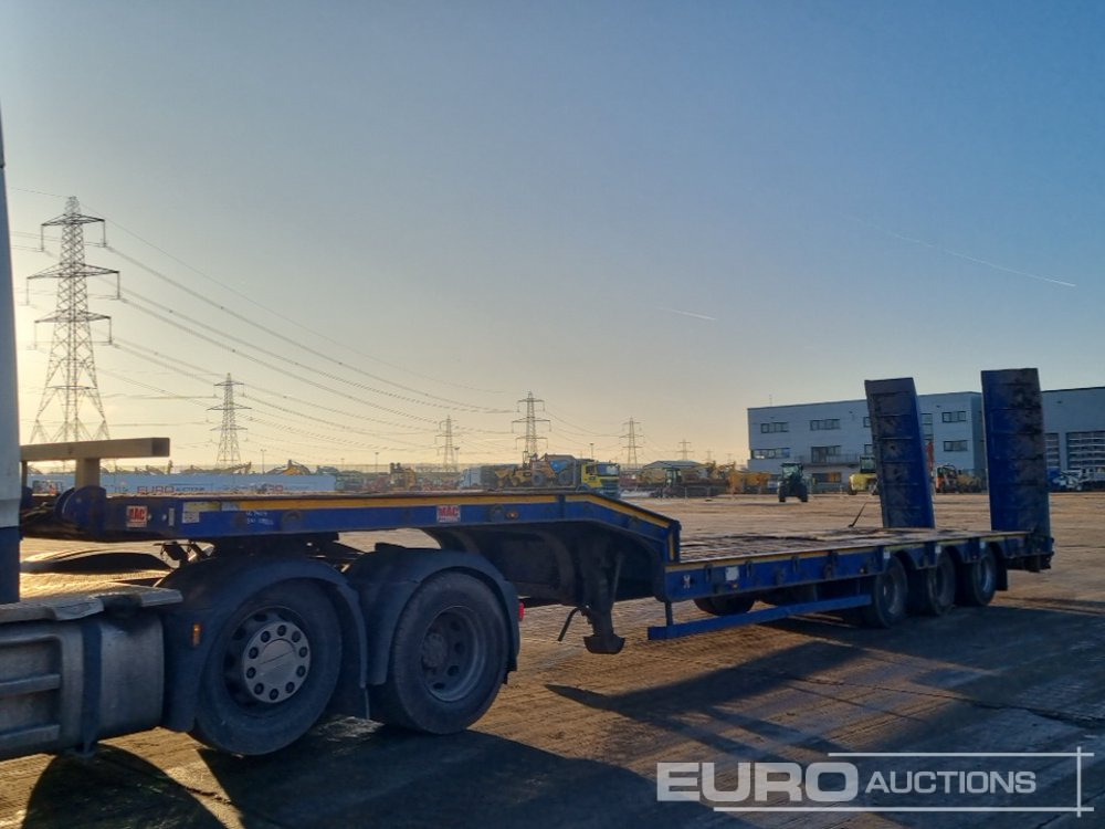 2018 McCauley Tri Axle Step Frame Low Loader Trailer, Out Riggers, Hydraulic Ramps - Tieflader Auflieger: das Bild 1 2018 McCauley Tri Axle Step Frame Low Loader Trailer, Out Riggers, Hydraulic Ramps - Tieflader Auflieger: das Bild 1