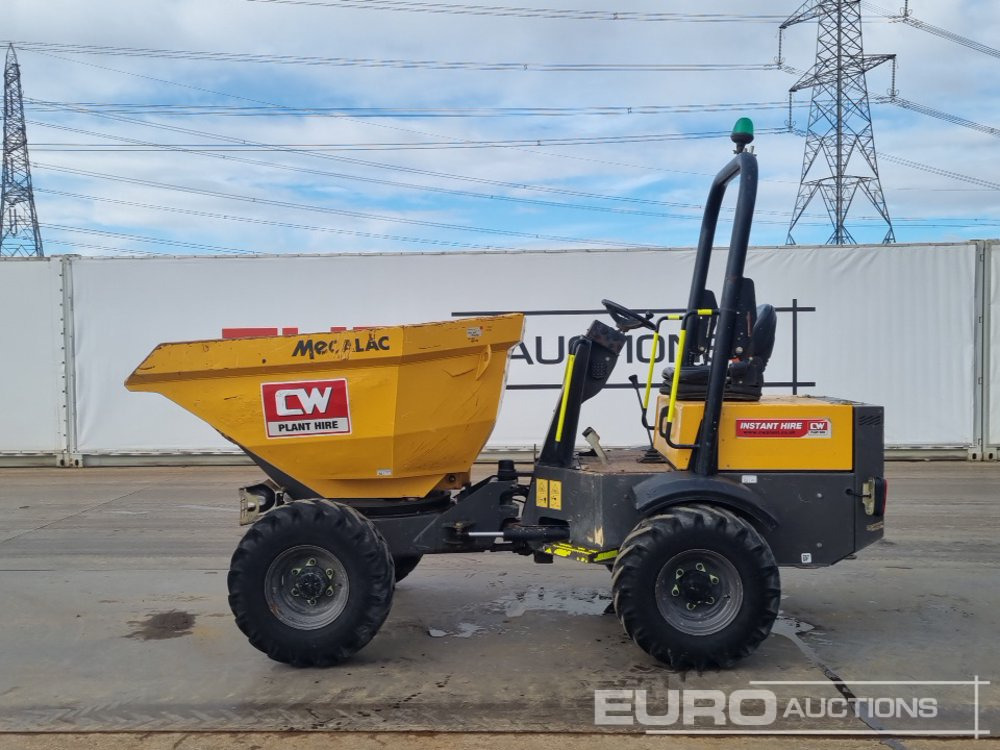 2018 Mecalac TA3S - Mini-Kipper: das Bild 2 2018 Mecalac TA3S - Mini-Kipper: das Bild 2