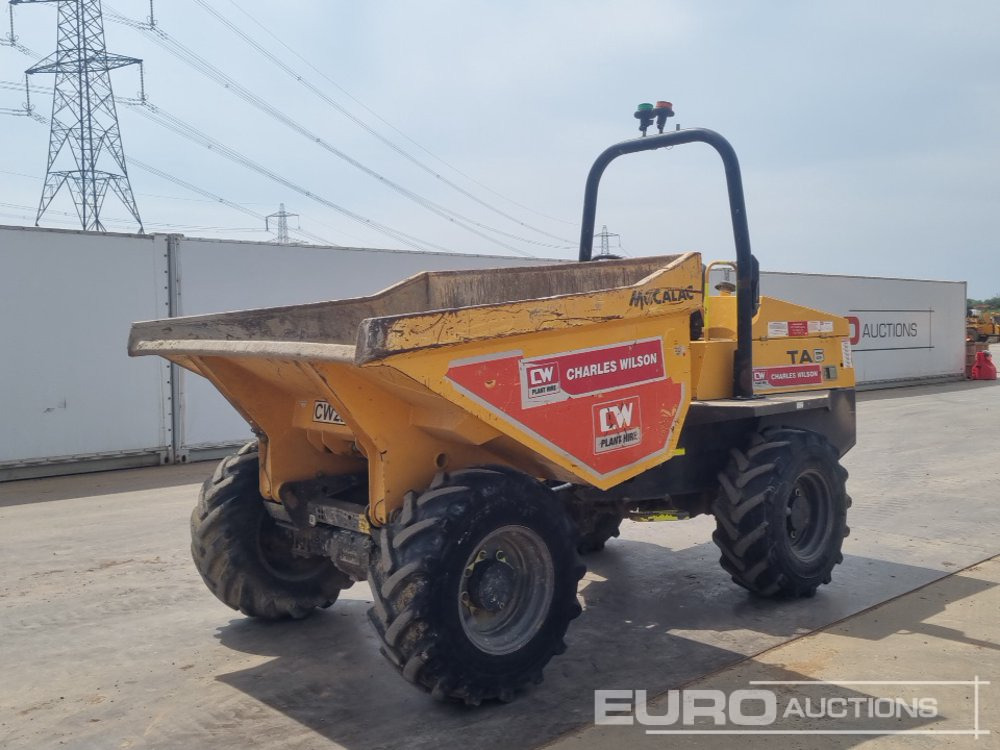 2018 Mecalac TA6 - Mini-Kipper: das Bild 1 2018 Mecalac TA6 - Mini-Kipper: das Bild 1