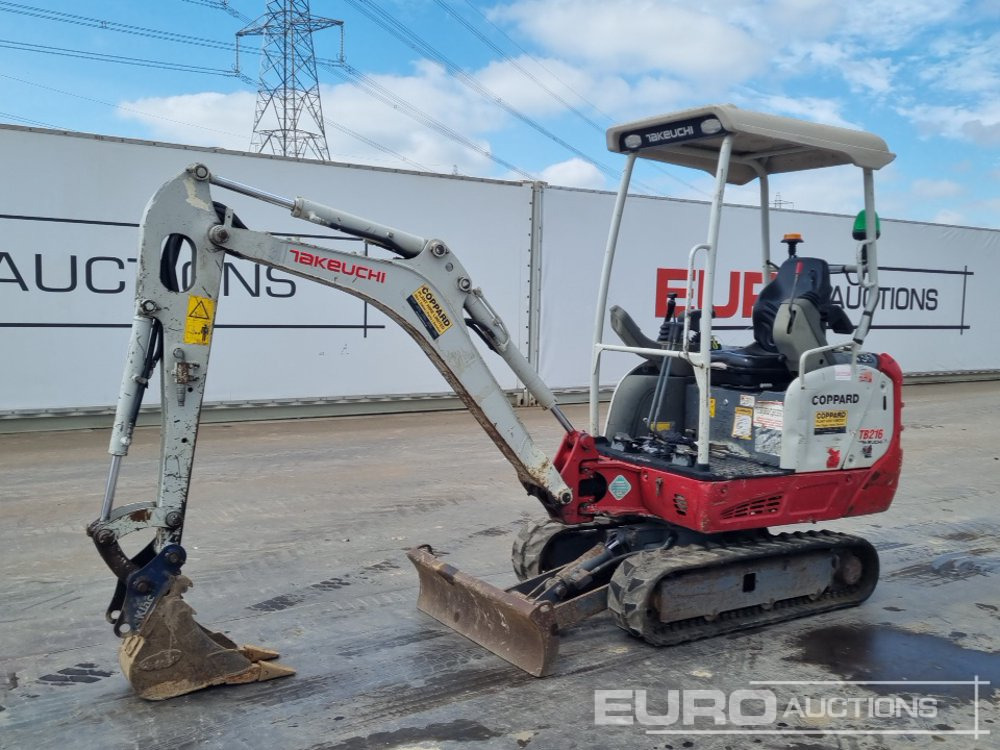 2018 Takeuchi TB216 - Minibagger: das Bild 1 2018 Takeuchi TB216 - Minibagger: das Bild 1