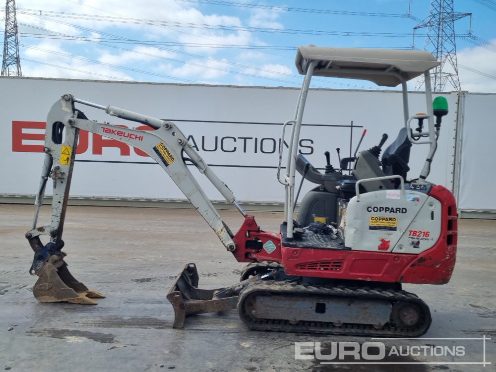 2018 Takeuchi TB216 - Minibagger: das Bild 2 2018 Takeuchi TB216 - Minibagger: das Bild 2