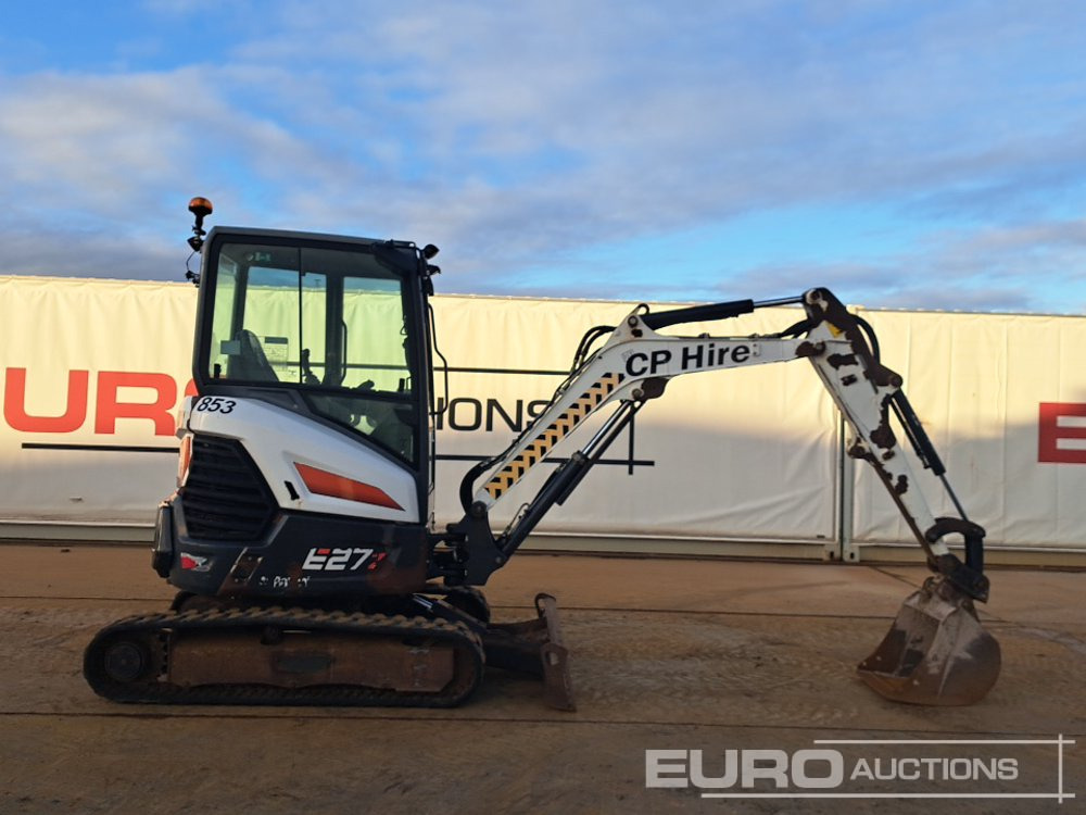 Minibagger 2019 Bobcat E27Z: das Bild 6