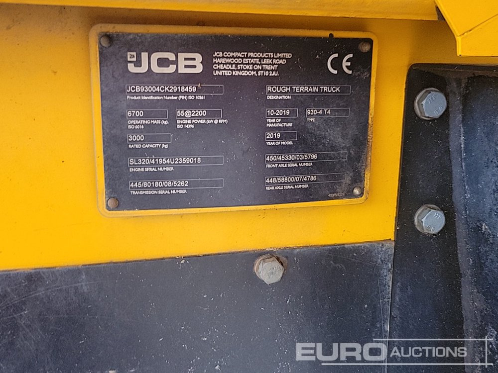 Geländestapler 2019 JCB 930-4: das Bild 41