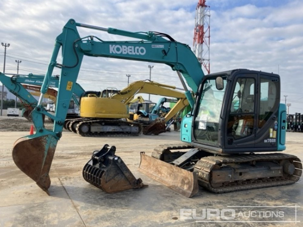 2019 Kobelco SK75SR-7 - Minibagger: das Bild 1 2019 Kobelco SK75SR-7 - Minibagger: das Bild 1