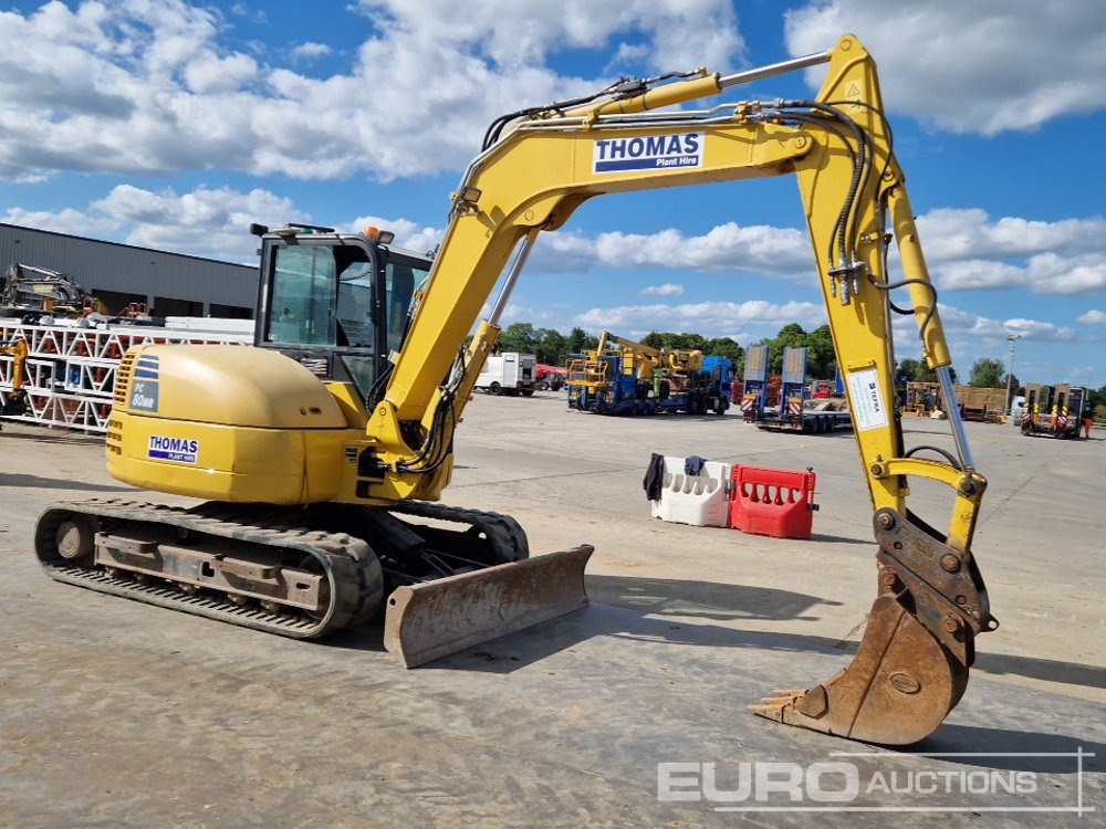 Minibagger 2019 Komatsu PC80MR-5: das Bild 7
