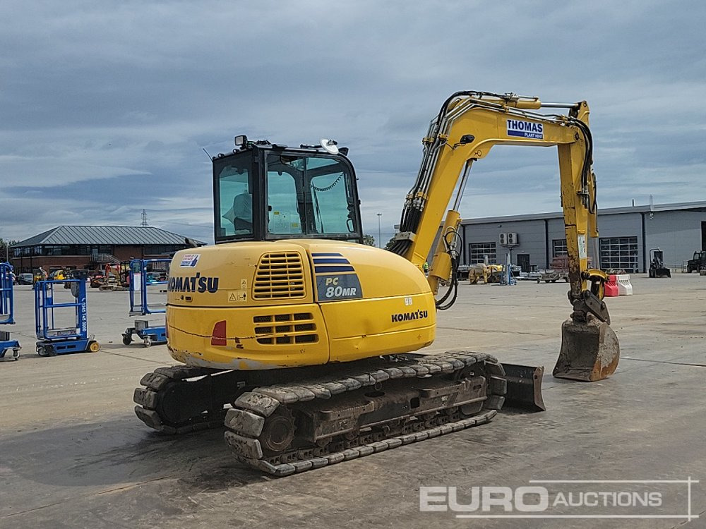2019 Komatsu PC80MR-5 - Minibagger: das Bild 5 2019 Komatsu PC80MR-5 - Minibagger: das Bild 5