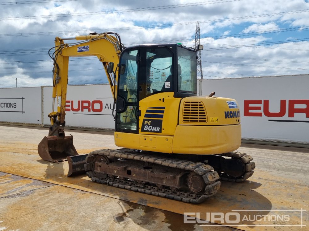 2019 Komatsu PC80MR-5 - Minibagger: das Bild 3 2019 Komatsu PC80MR-5 - Minibagger: das Bild 3