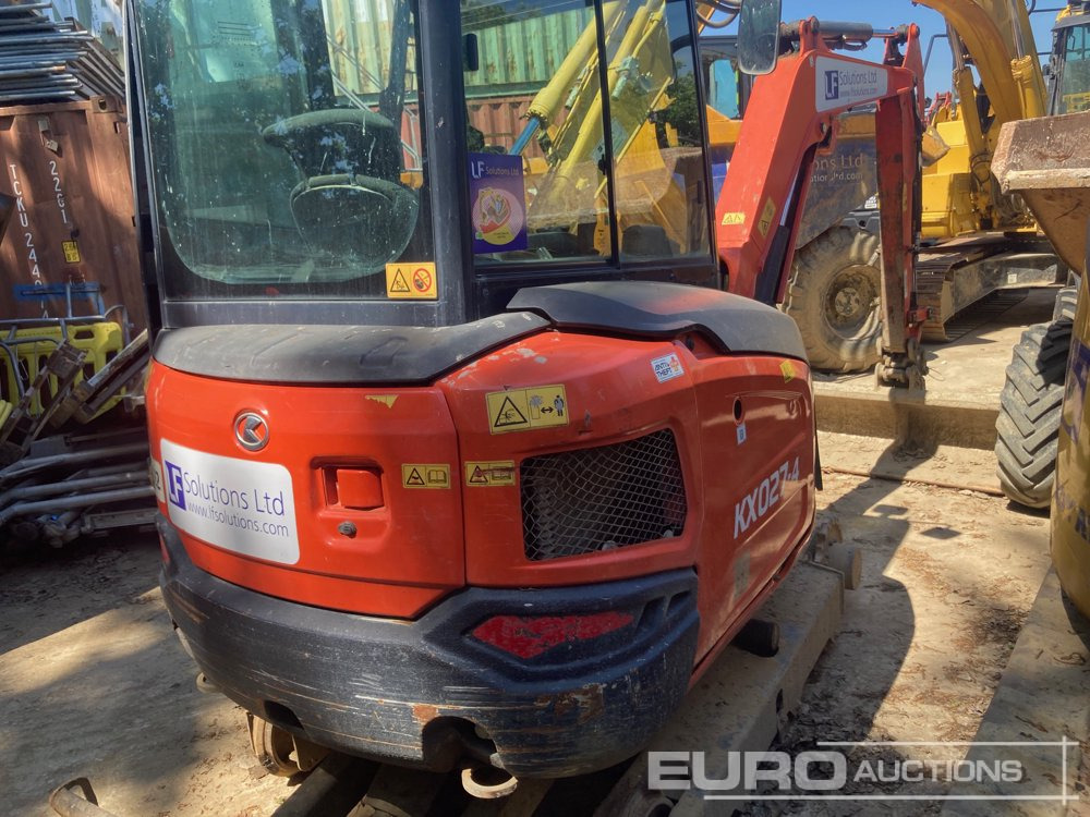 2019 Kubota KX027-4 - Minibagger: das Bild 3 2019 Kubota KX027-4 - Minibagger: das Bild 3