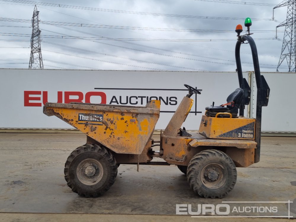 2019 Thwaites 3 Ton - Mini-Kipper: das Bild 2 2019 Thwaites 3 Ton - Mini-Kipper: das Bild 2