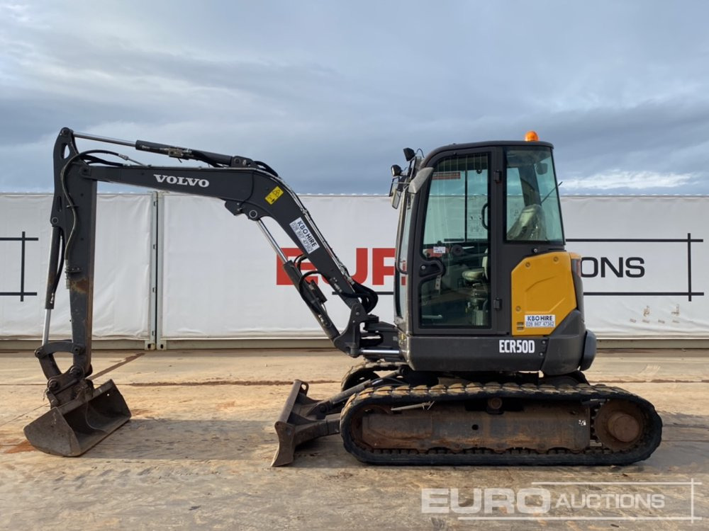 2019 Volvo ECR50D - Minibagger: das Bild 2 2019 Volvo ECR50D - Minibagger: das Bild 2