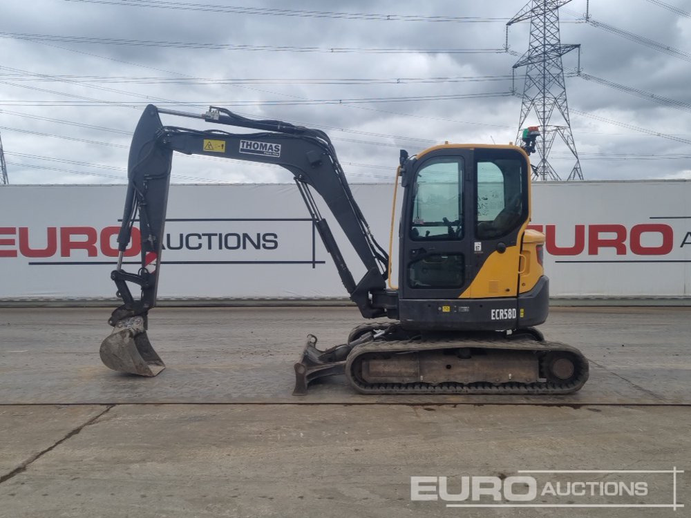2019 Volvo ECR58D - Minibagger: das Bild 2 2019 Volvo ECR58D - Minibagger: das Bild 2
