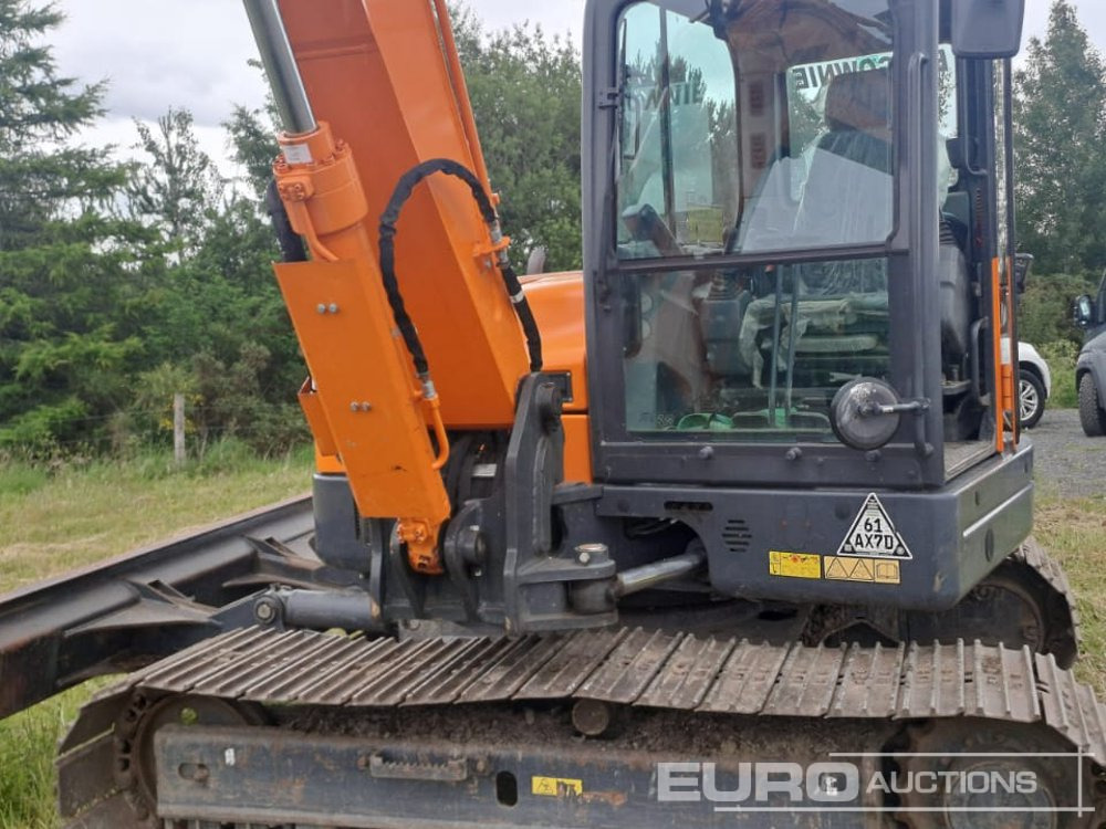 Minibagger 2020 Doosan DX85: das Bild 9
