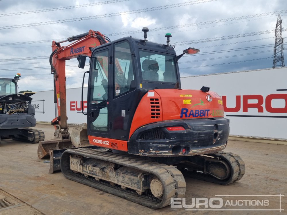 2020 Kubota KX080-4A2 - Minibagger: das Bild 3 2020 Kubota KX080-4A2 - Minibagger: das Bild 3