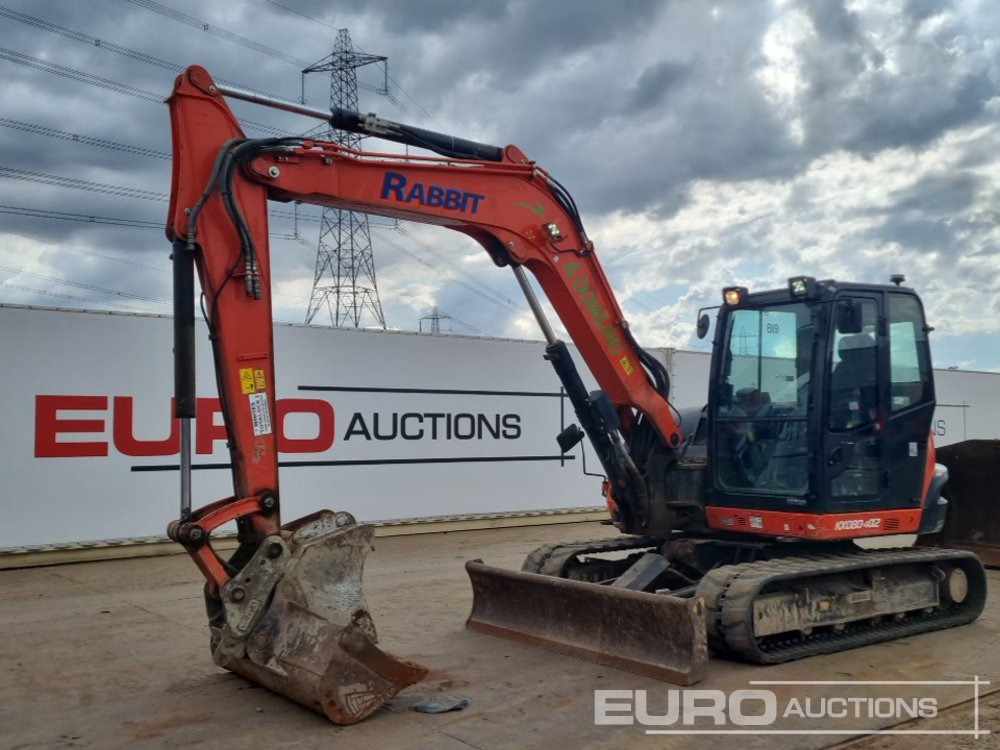 2020 Kubota KX080-4A2 - Minibagger: das Bild 1 2020 Kubota KX080-4A2 - Minibagger: das Bild 1