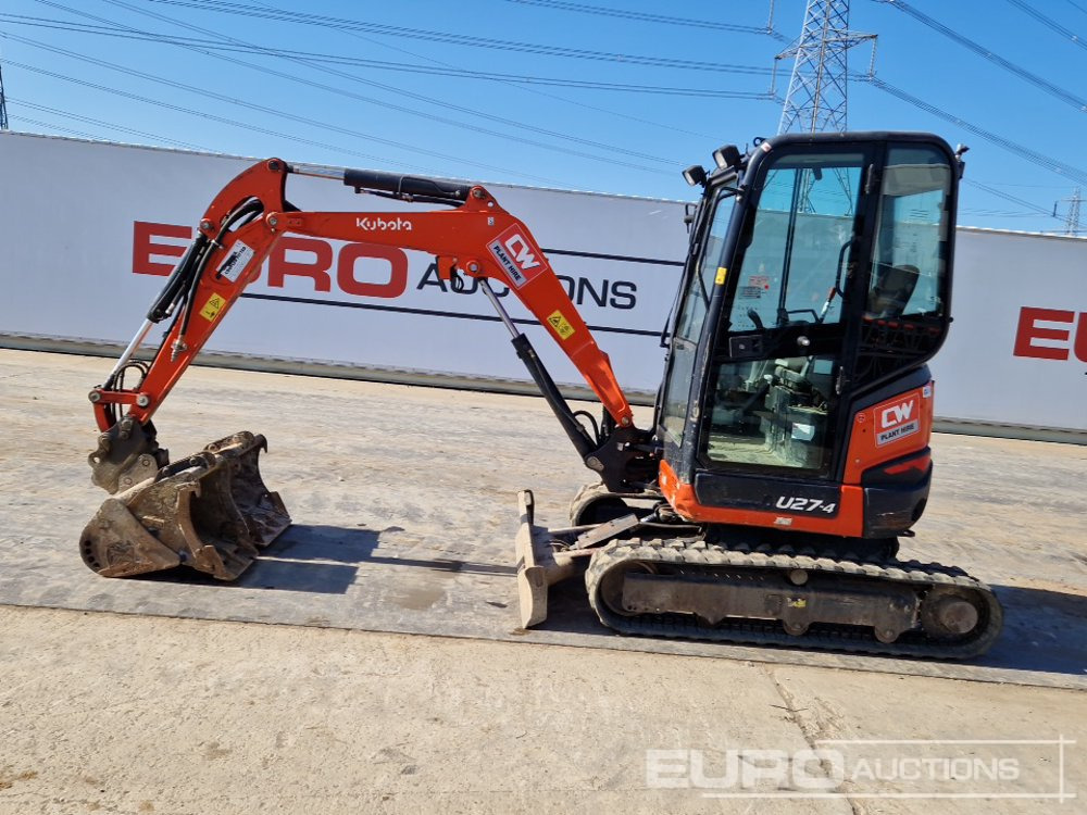 2020 Kubota U27-4 - Minibagger: das Bild 2 2020 Kubota U27-4 - Minibagger: das Bild 2